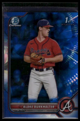 2022 Bowman Draft Sapphire Edition #BDC-10 Blake Burkhalter - Image 1 of 2