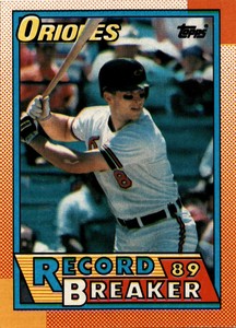 1990 Topps #8 Cal Ripken