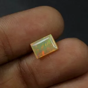 Ethiopian Opal Multi Fire Faceted Opal Welo Opal Cut Gemstone Semi Precious Cut - Picture 1 of 4