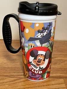 Walt Disney World Mickey Mouse Club Whirley Rapid Fill Reusable Travel Mug Cup - Picture 1 of 9