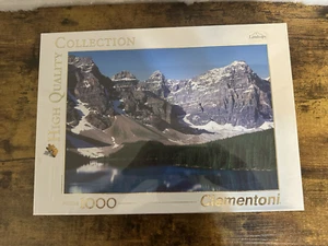 Clementoni Mountain Scenery 1000 Piece Jigsaw Puzzle Made In Italy NEW SEALED - Picture 1 of 8