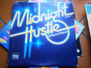 LP DOPPIO MIDNIGHT HUSTLE TEEVEE RECORDS CANADA BOSTON MEATLOAF THREE DEGREES - Bild 1 von 1