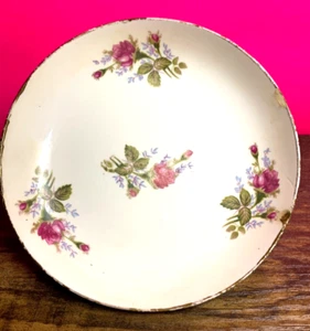 Nasco China * Rosa Moosrose * 22 KT Goldrand * - Bild 1 von 5