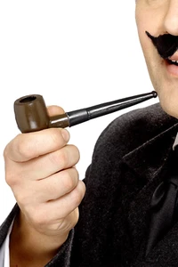 Plastic Pipe Tales Of Old England Smoking Pipe Medieval Gothic Fancy Dress Prop - Picture 1 of 1