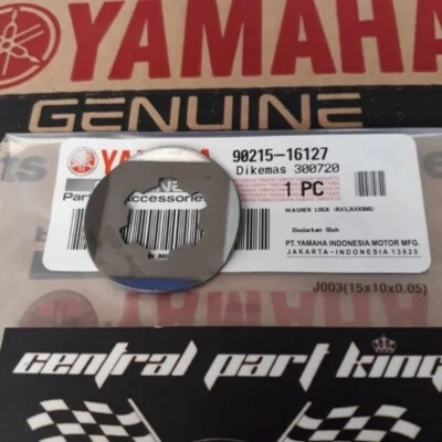 Piezas genuinas Yamaha RX-King RX135 engranaje delantero arandela placa bloqueo 90215-16127 Foto 1 de 2