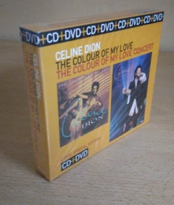 Celine Dion–The Colour Of My Love/The Colour Of My Love Concert EU 2008 CD DVD - Imagen 1 de 3