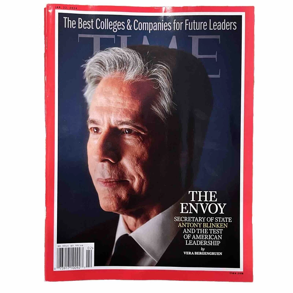 Time Magazine 22 January 2024 The Envoy Secretary Of State Antony Blinken - Image 1 of 1