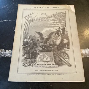 The War with the South A History of the Great American Rebellion Robert Tomes - Picture 1 of 7