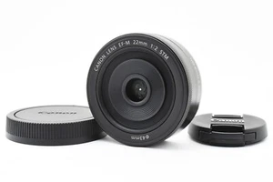 [Near Mint] Canon EF-M Objektiv 22 mm f/2 STM AF für EOS EF-M Mount schwarz #KMA - Bild 1 von 11