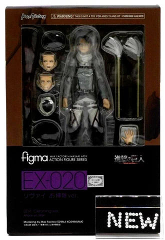 Levi Cleaning figma EX-020 Attack on Titan Action Figure Max Factory From Japan Cover