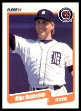 1990 Fleer Mike Henneman Baseball Cards #604