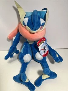 Pokemon Greninja Poké Plush Stuffed Animal Large 12" New with tags NWT Jazwares - Picture 1 of 6