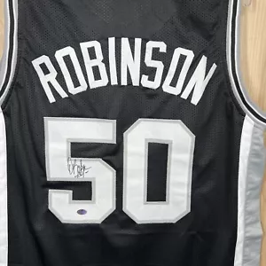 Signed David Robinson San Antonio Spurs Jersey #50 HOLO W/ COA - Picture 1 of 4