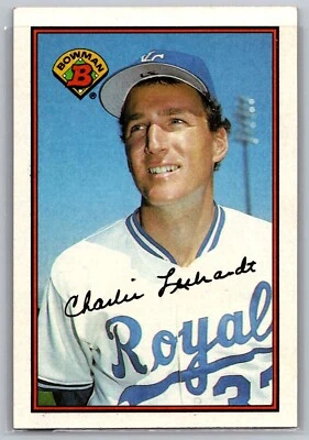 1989 Bowman - #116 Charlie Leibrandt Kansas City Royals MLB Baseball Card - Image 1 of 2