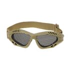 Motorbike Airsoft Eye for Protections Goggles Not Fog Meshes Metal Glass