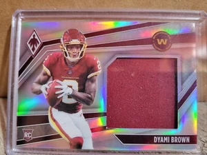 2021 Panini Phoenix Dyami Brown Rookie Jumbo Memorabilia Silver RC /199 ๐ฅ๐ฅ๐ฅ - Picture 1 of 4