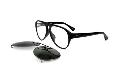 Dries Van Noten by Linda Farrow DVN79 C1 BLACK 58/15/135 MAN Sunglasses - Image 1 of 3