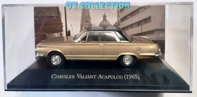 Modellino Auto scala 1:43 CHRYSLER VALIANT ACAPULCO (1965) De Agostini Altaya - Immagine 1 di 1