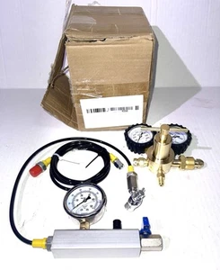 Nitrogen Shock Fill Kit with Schrader Valve 556 & 700Psi Nitrogen Gauge Nitrogen - Picture 1 of 14