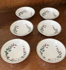 Villeroy & Boch Botanica Obst Dessert Soßenschale Schale Linnaea 6er Set - Bild 1 von 4