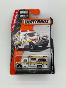 2015 Matchbox Ford F-350 Ambulance White – Heroic Rescue #75/120 - Picture 1 of 1