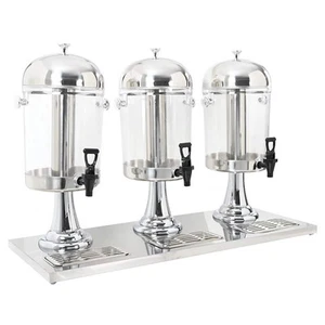 Distributore Doppio Succhi di Frutta e Bibite Acciaio Inossidabile 2x8L vidaXL - Foto 1 di 30