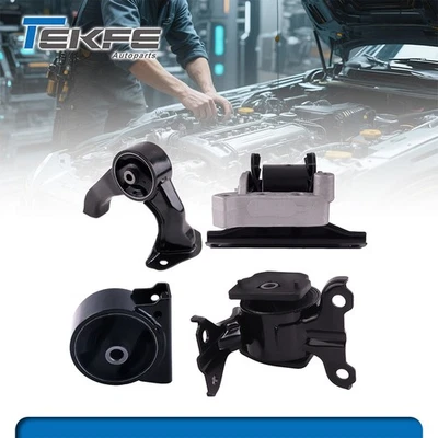 Engine Trans Mount 4PCS for 07-17 Jeep Compass, Patriot 2.0L 2.4L for Auto CVT Foto 1 de 4