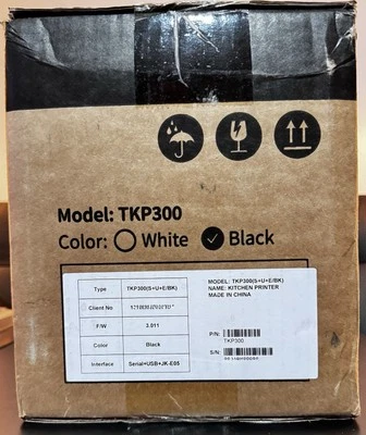 Toast Kitchen Printer TKP300 , Serial, USB, JK, Ethernet - Image 1 of 2