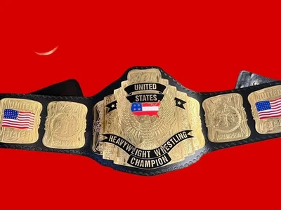 Cinturón Campeonato Mundial de Lucha Peso Pesado WCW Estados Unidos 2 mm Foto 1 de 4