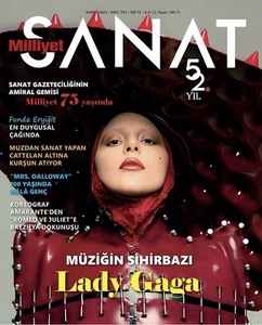 milliyet Sanat Turkish Magazine May 2025 - Lady Gaga / Fast Shipping Worldwide - Picture 1 of 3
