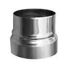 Wide Range of Applications Silver Stainless Steel Chimney Pipe Reducer