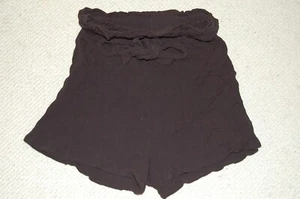 H&M - GR. 32 - Jersey-Shorts / Hotpants schwarz High Waist - Bild 1 von 4