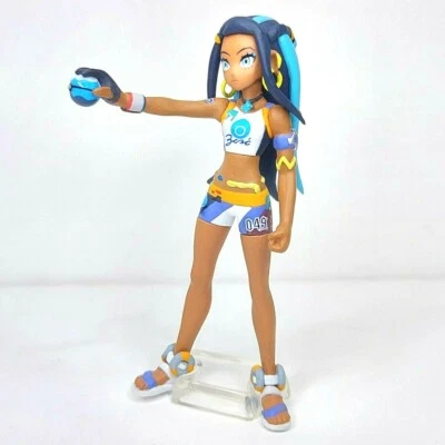 Pokemon Escala Mundo 3.5" Escala 1:20 Galar Nessa Rurina Entrenador Figura Bandai Foto 1 de 3