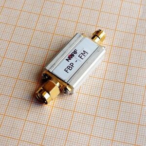 NEW 88~108MHz band-pass filter, FM broadcast bandpass filter, SMA interface 