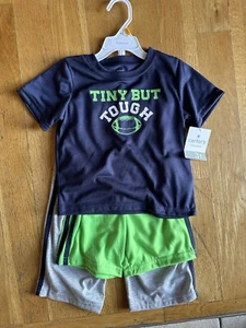 Carter's 3-Piece Pajama Set For Toddler Short-Sleeve Top, Shorts, and Pants NWT - Picture 1 of 2