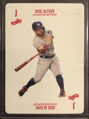 2019 Topps Kenny Mayne 52-Card Baseball Jose Altuve Houston Astros - Image 1 of 2