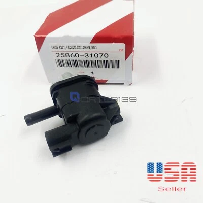 For Toyota Lexus Vacuum Switching Valve Purge Solenoid 25860-31070 - Imagem 1 de 4