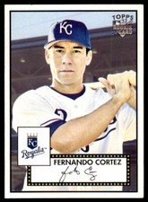 2007 Topps 1952 Rookie Edition Fernando Cortez . Kansas City Royals #48