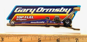 Ormsby Racing GARY ORMSBY Top Fuel Heckmotor NHRA Dragster Aufkleber Sticker - Bild 1 von 1