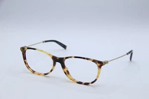 NEW GIVENCHY GV 0129 SX7 HAVANA GOLD BLACK AUTHENTIC EYEGLASSES 52-16 - Picture 1 of 4