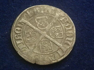 6 Kreuzer oJ Hall RDR Erzherzog Sigismund Tirol RDR (1439 - 1496) W/20/1057 - Picture 1 of 2