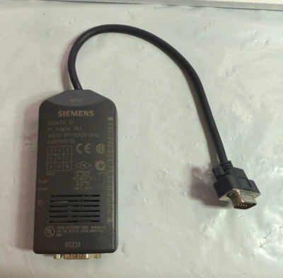 Siemens 6ES7 972-0CA23-0XA0 Simatic S7 Adapter Cable Networking Accessory - Image 1 of 2