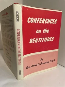 L. Rongione, O.S.A. CONFERENCES ON THE BEATITUDES; Religious Orders Spirituality - Bild 1 von 12