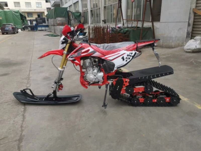 Dirt Pit Bike Snow Sand Track Snowmobile Crawler Assembly vehicle modification - Image 1 of 4