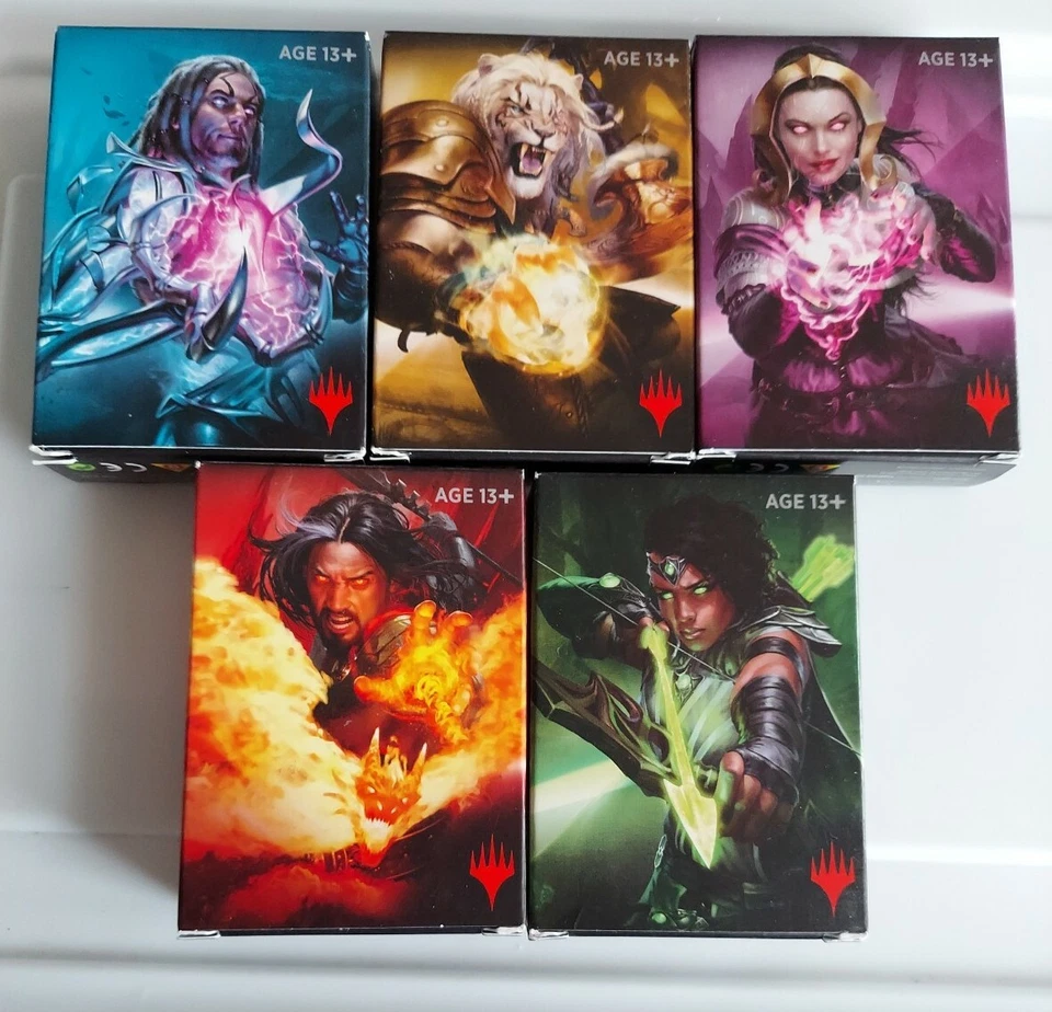 SDCC 2018 Magic The Gathering Starter Promo  Card Welcome Packs Set Of 5 - Image 1 of 4