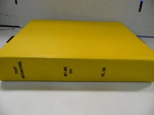 Flight International Weekly Magazine Oct-Dec 1974 Bound ex-FAA 112018AME3 - Imagen 1 de 6