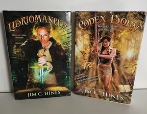 Magic Ex Libris Book 1 and 2 : Libriomancer and Codex Born. Hard Cover First Ed. - Picture 1 of 12