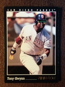 1993 Pinnacle Baseball Tony Gwynn Card #98