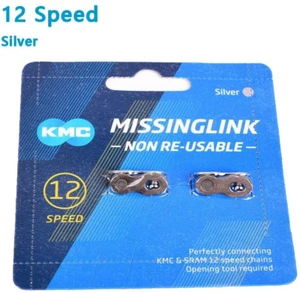 KMC X12 12-Speed Missing Links fits  Shimano SRAM GX Eagle 12 Speed Missing Link - Picture 1 of 4
