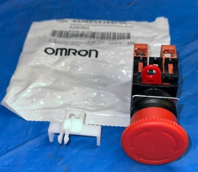 OMRON M/N: INTERRUPTOR DE PARADA DE EMERGENCIA A22-01 Foto 1 de 4